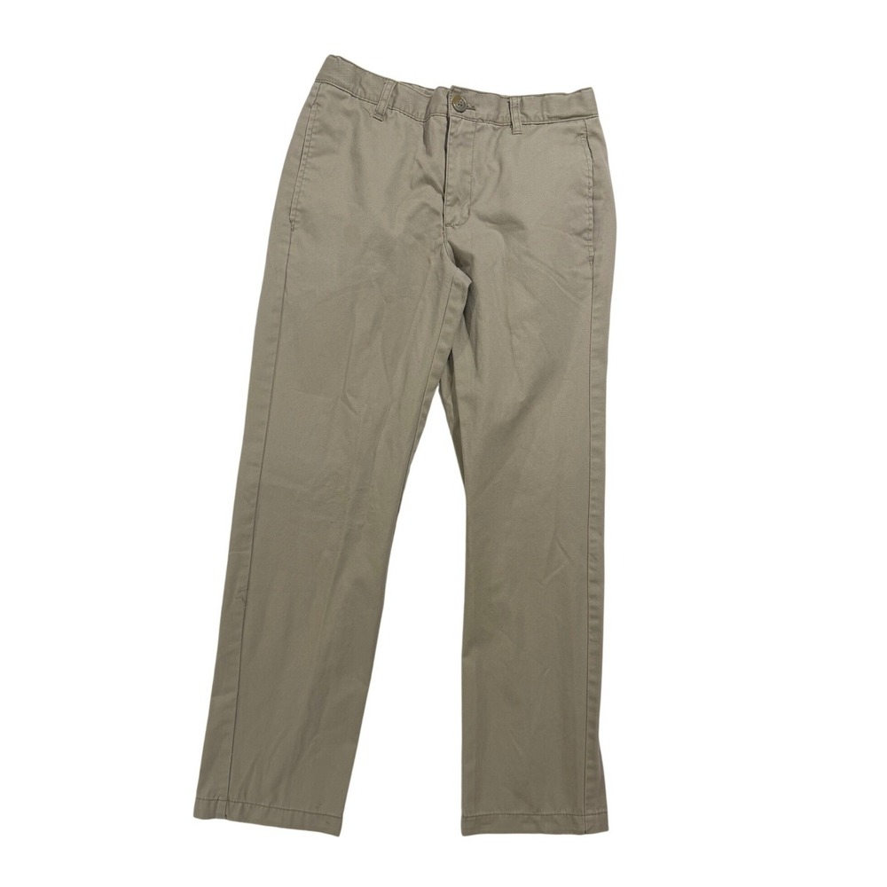 Cat‎ & Jack Khaki School Uniform Pants Youth Size 14 Adjustable Waist